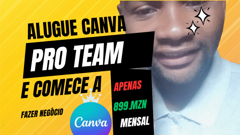 Aluga-se Canva Pro Team
